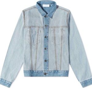 Helmut Lang reversed oversized Denim trucker Jacket